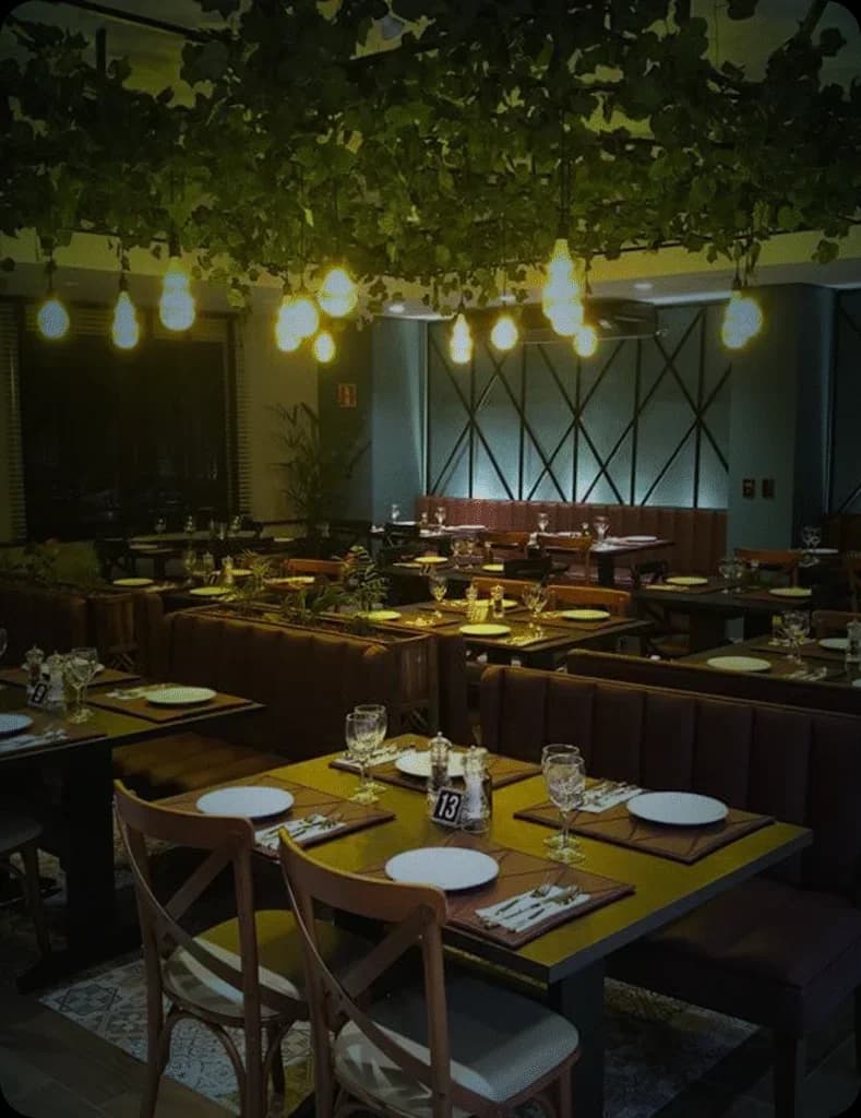Salão do restaurante Le Mir